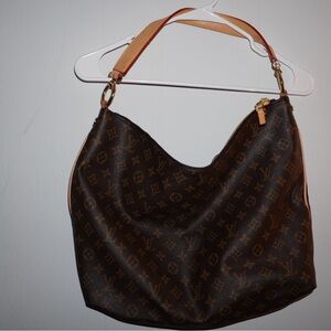 Louis Vuitton Classic Monogram Hobo Bag